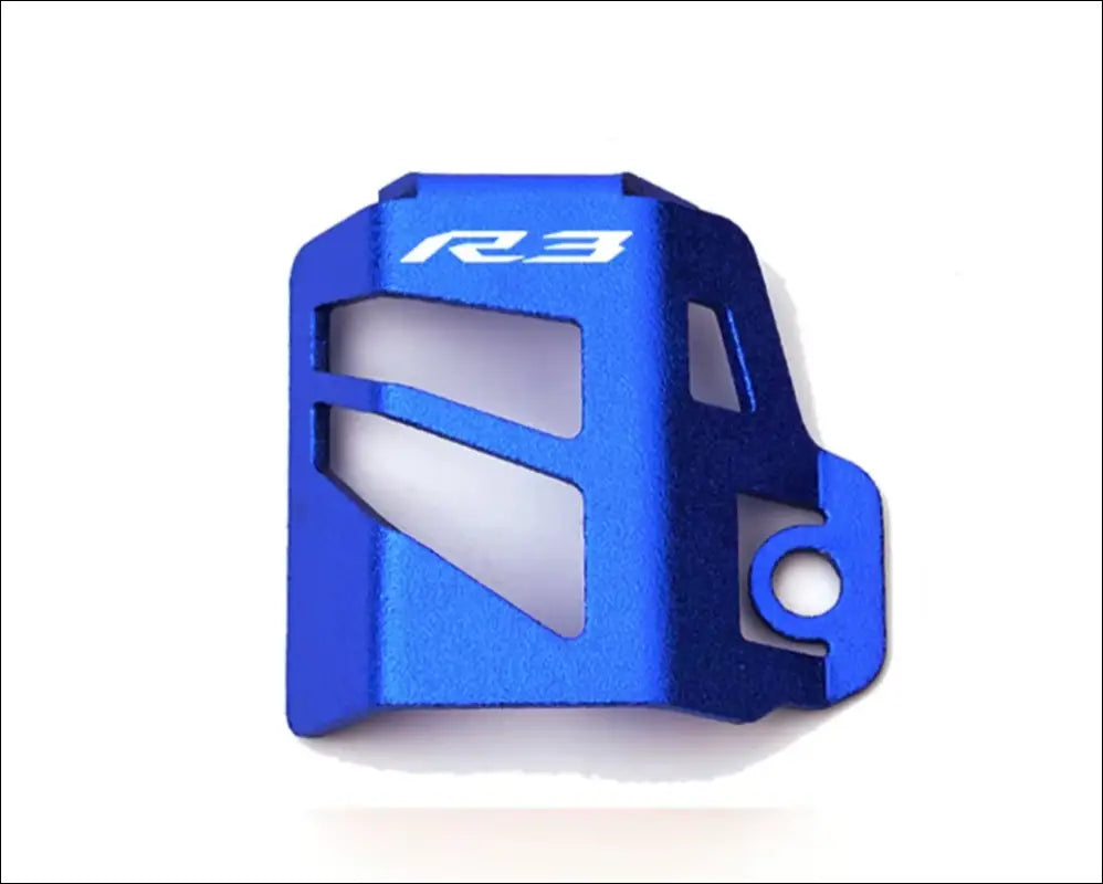 Yamaha YZF-R3 Bremsflüssigkeitsbehälter Abdeckung CNC Aluminium - D-Blue