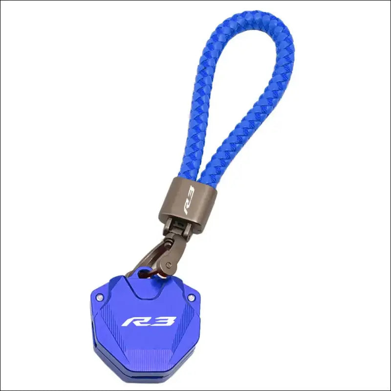 Yamaha YZF-R3 Schlüsselgehäuse CNC Präziser Verarbeitung - 1Set K101 Blue