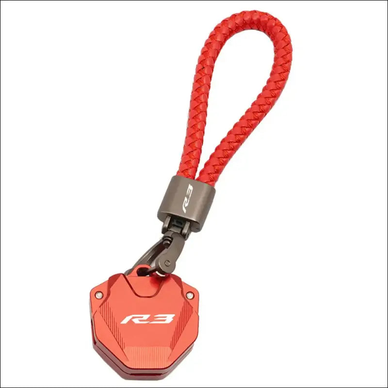 Yamaha YZF-R3 Schlüsselgehäuse CNC Präziser Verarbeitung - 1Set K101 Red