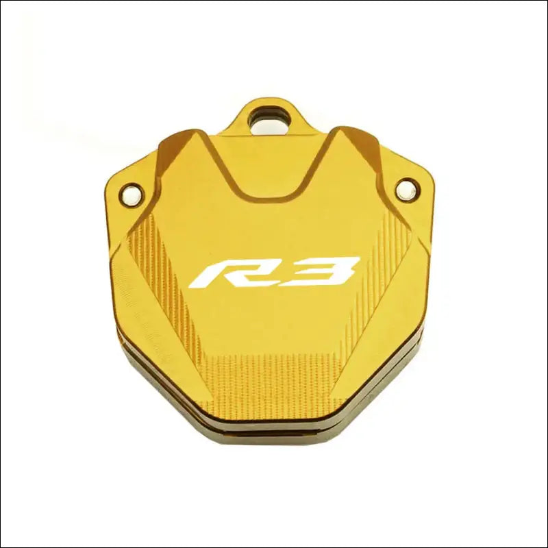 Yamaha YZF-R3 Schlüsselgehäuse CNC Präziser Verarbeitung - Key cover Gold