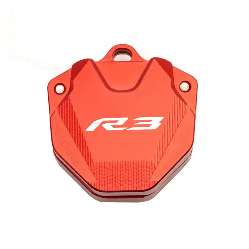 Yamaha YZF-R3 Schlüsselgehäuse CNC Präziser Verarbeitung - Key cover Red