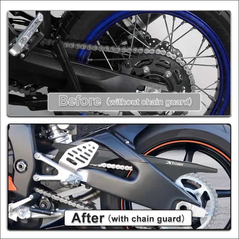 Yamaha YZF-R6 Kettenschutz 03-09 - black