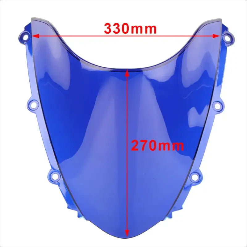 ABS-Windschild im Double Bubble-Design