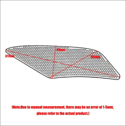 Anti-Rutsch Tank Pad für Yamaha YZF-R6 (2017–2021) - Standard