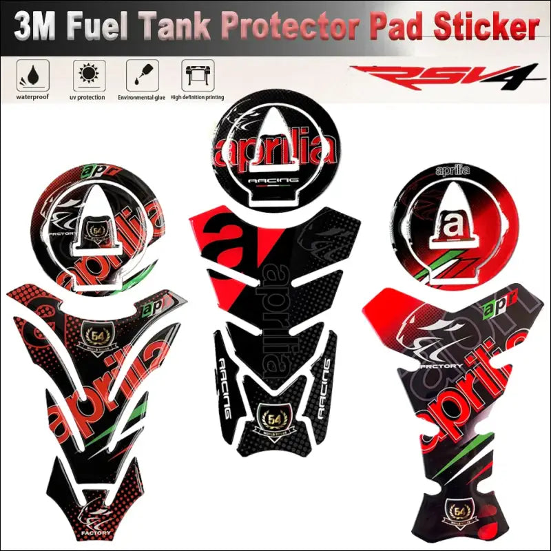 Aprilia RS Tankpad / Tankdeckel Aufkleber