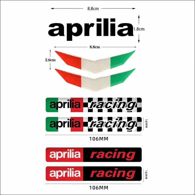 Aprilia RS125 2021-2024 Front Sticker