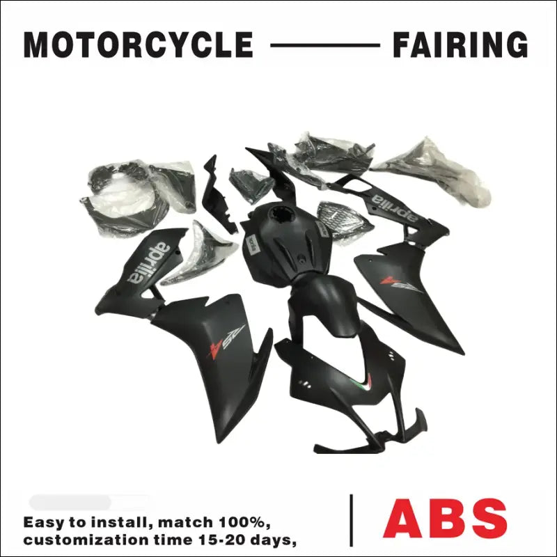 Aprilia RS4 125 / 50 2011-2017 Verkleidung Schwarz - 2012-2020