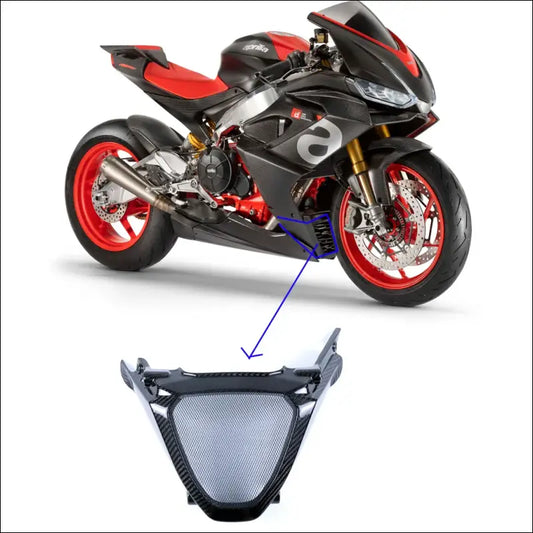 Aprilia RS660 Carbon Bugverkleidung - Twill Glossy Black