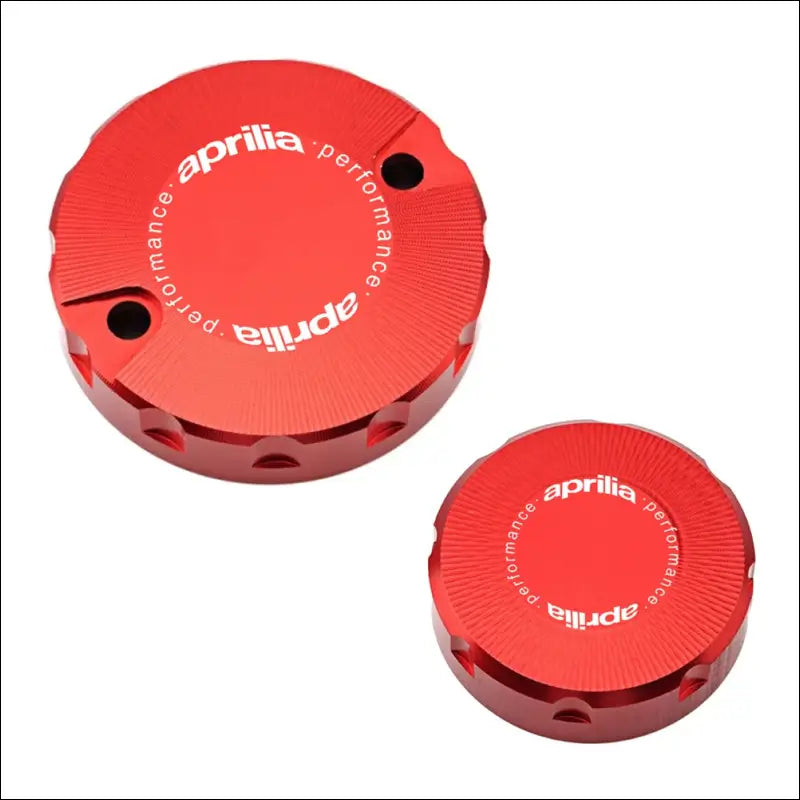 Aprilia RSV4 Bremsflüssigkeitsdeckel - A set-Red