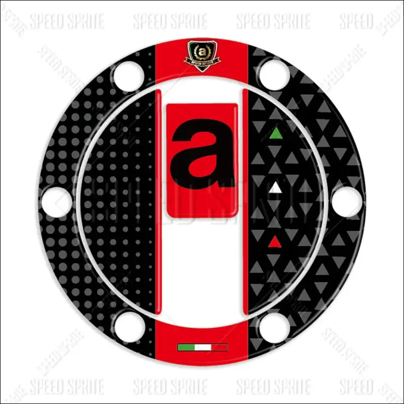 Aprilia RSV4 / RS4 125 / 50 3D Tankpad / Tankdeckelabdeckung - 07