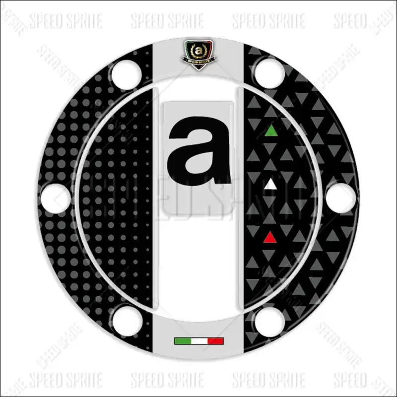 Aprilia RSV4 / RS4 125 / 50 3D Tankpad / Tankdeckelabdeckung - 08