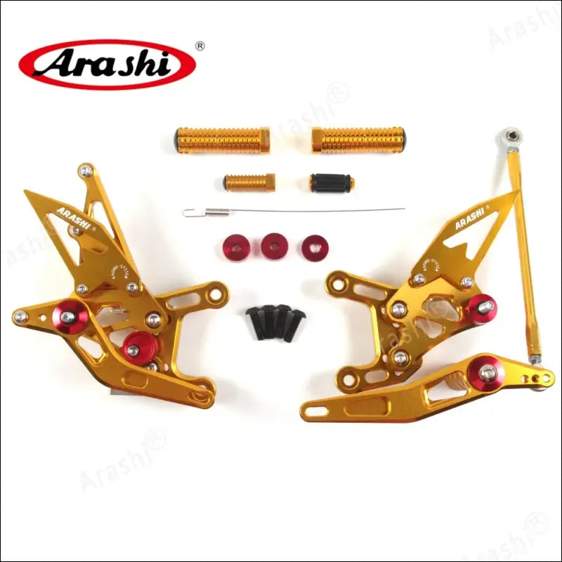 Arashi CNC-verstellbare Fußrasten für Yamaha YZF-R1 (2009-2014)