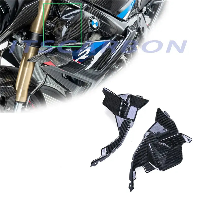 BMW M1000R S1000R Carbon Seitenverkleidung Innenverkleidung - Twill Weave Gloss