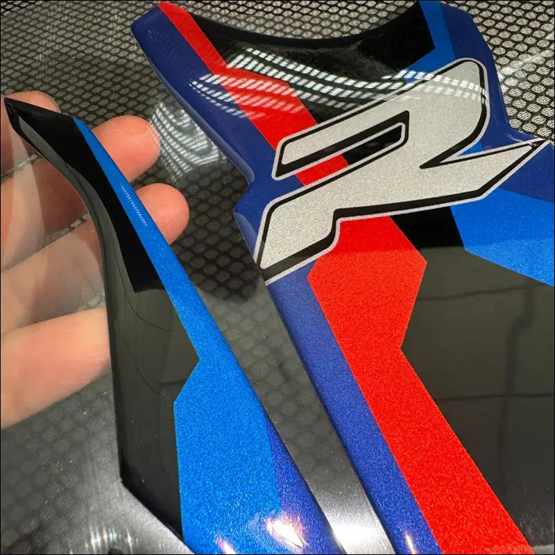 BMW M1000R S1000R Tankpad Schutzaufkleber Gel