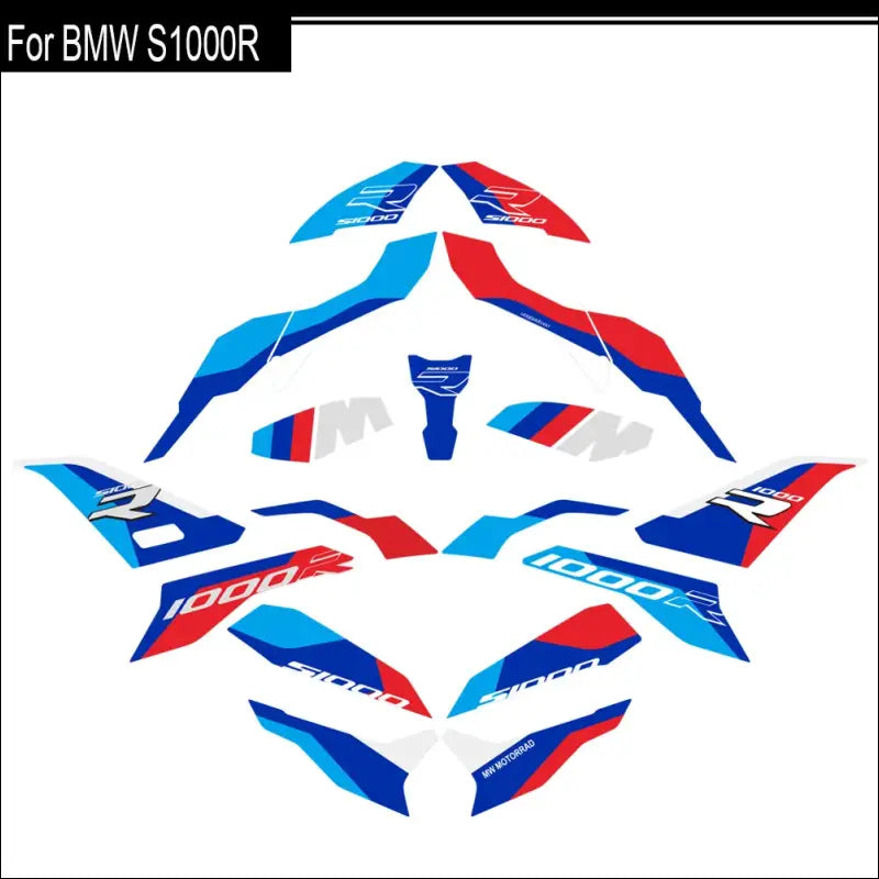 BMW S1000R 2021-2024 PVC Sticker Set