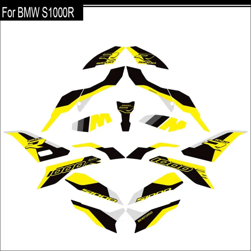 BMW S1000R 2021-2024 PVC Sticker Set