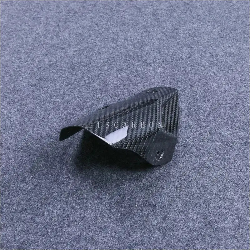 BMW S1000R M1000R Carbon Hitzeschild Auspuffschutz - Twill Weave Gloss