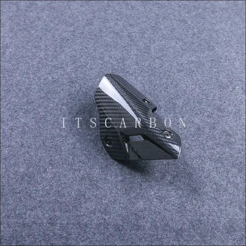 BMW S1000R M1000R Carbon Hitzeschild Auspuffschutz - Twill Weave Gloss