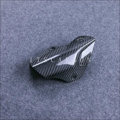 BMW S1000R M1000R Carbon Hitzeschild Auspuffschutz - Twill Weave Gloss