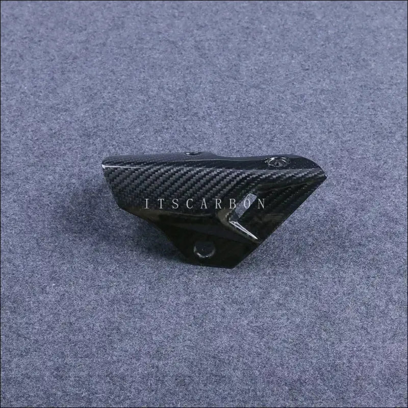 BMW S1000R M1000R Carbon Hitzeschild Auspuffschutz - Twill Weave Gloss