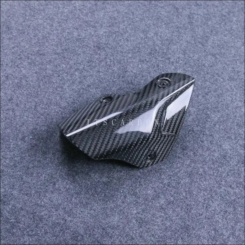 BMW S1000R M1000R Carbon Hitzeschild Auspuffschutz - Twill Weave Gloss