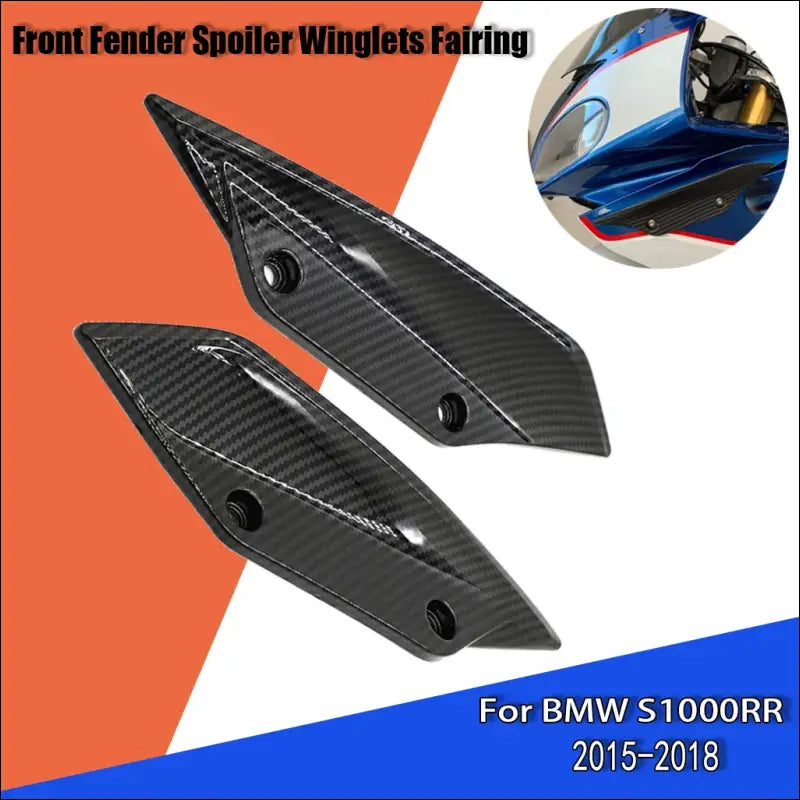 BMW S1000RR 2015-2018 Winglets im Carbon look - Carbon