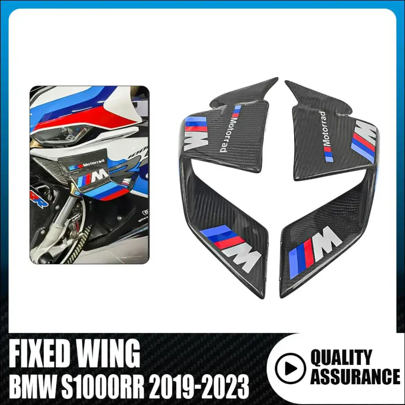 BMW S1000RR 2019-2023 Winglets Carbon / ABS Carbon Optik