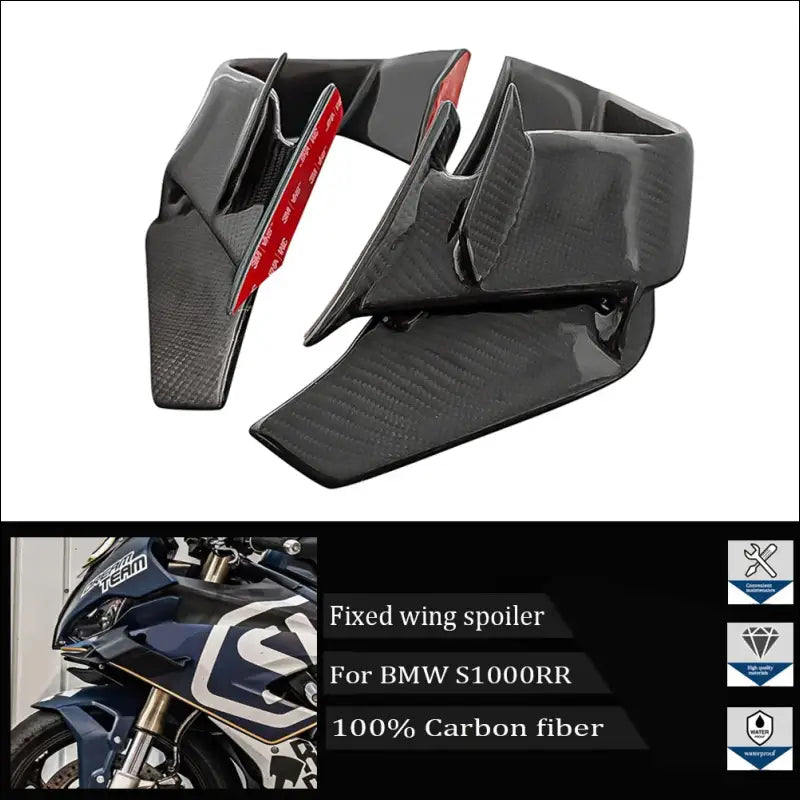 BMW S1000RR / M1000RR 2019-2023 Carbon Winglets - Carbon fibre