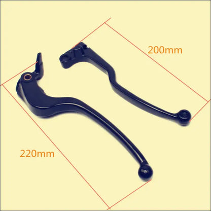 Brems- und Kupplungshebel Schwarz 2006-2012