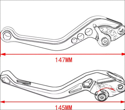 Bremshebel & Kupplungshebel für Yamaha YZF-R1 (2004-2008)