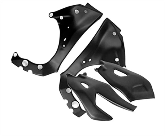 Carbon Faser Rahmen Abdeckung Schwingen Schutz Matt für Yamaha YZF R1 2015-2018