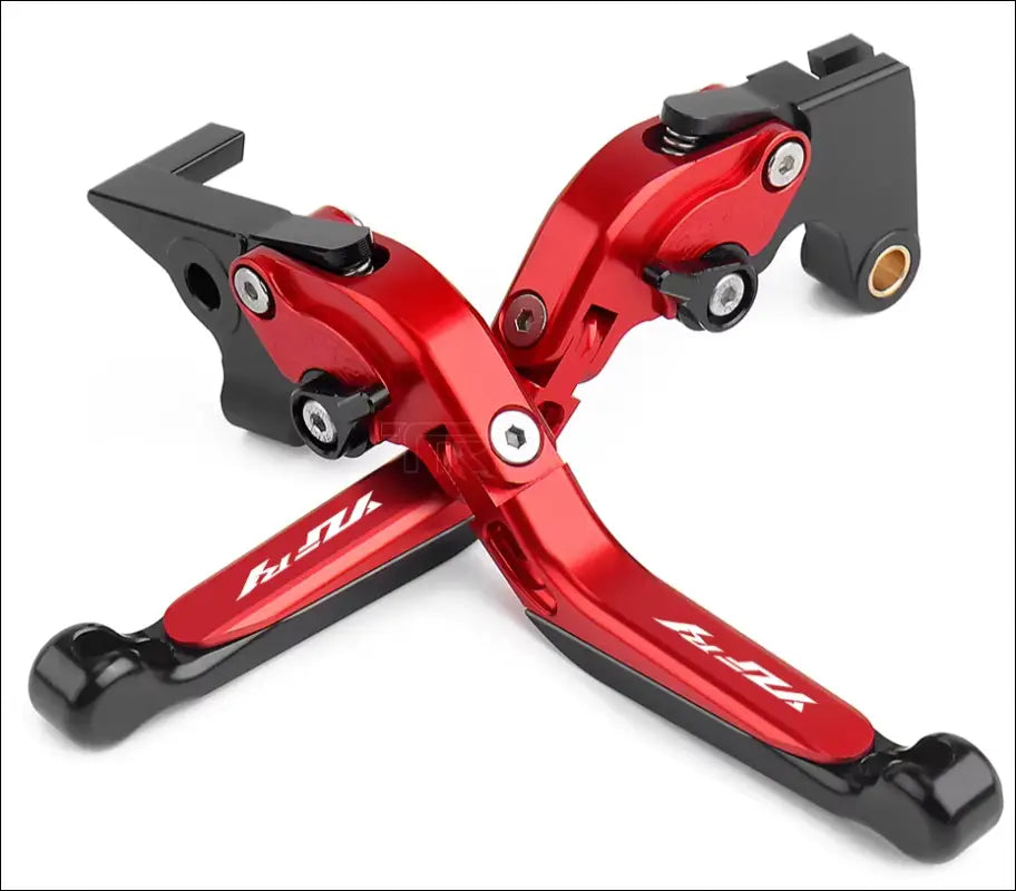 CNC-Aluminium Brems- & Kupplungshebel für Yamaha YZF-R1 (2004-2008) | Verstellbare & klappbare Motorradhebel - red black