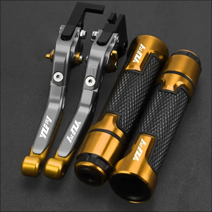 CNC-Brems- und Kupplungshebel mit Lenkergriffen für Yamaha YZF-R1 (1998-2003) - YZFR1 1999-2003 10