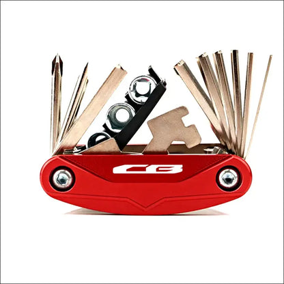 CNC Motorrad Multi Tool Schraubendreher Set Honda CBR CB - Red-CB
