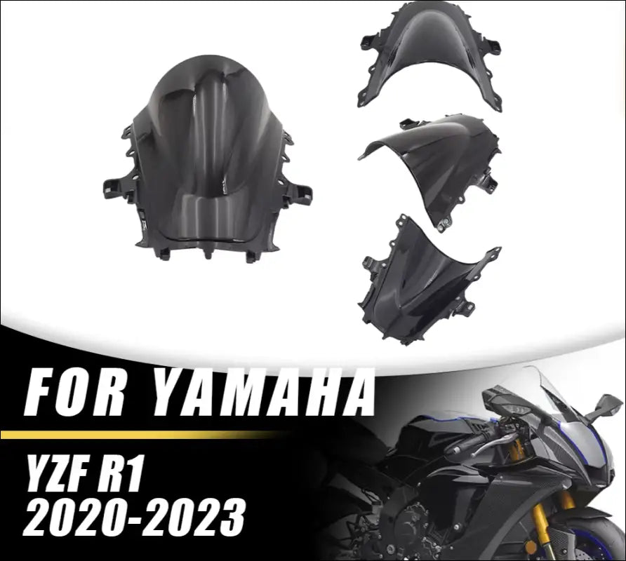 Doppelte Bubble-Windschutzscheibe für Yamaha YZF-R1/R1M (2020-2023)