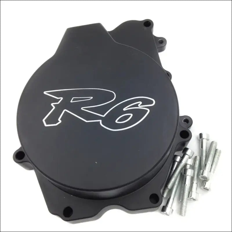 Durchsichtige Lichtmaschinenabdeckung für Yamaha YZF-R6 (2006–2009) - MT056-BK