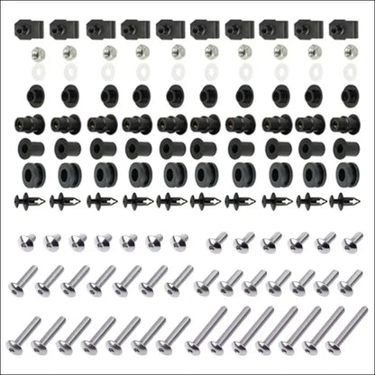 Edelstahl Schrauben- und Befestigungsset für Yamaha YZF-R1 (2009-2014) - Silver
