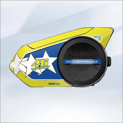 For SENA 50S sena 50s Motorcycle Helmet Headphone Stickers Decoration Decals Colorful Earphone Protective Decals