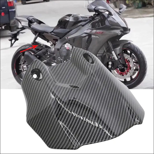 Für Yamaha YZF-R1 2015-2016 ABS Hinterrad Hugger Fender Mudguard Schutz in Carbon Look - black / Standard