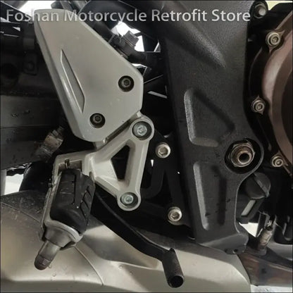 Honda CB650F / CBR 650R 2014-2023 Fußrasten Verstell Kit - black