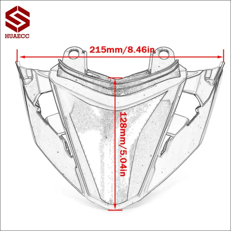 Honda CBR 500 R 2019-2023 Rücklichtverkleidung