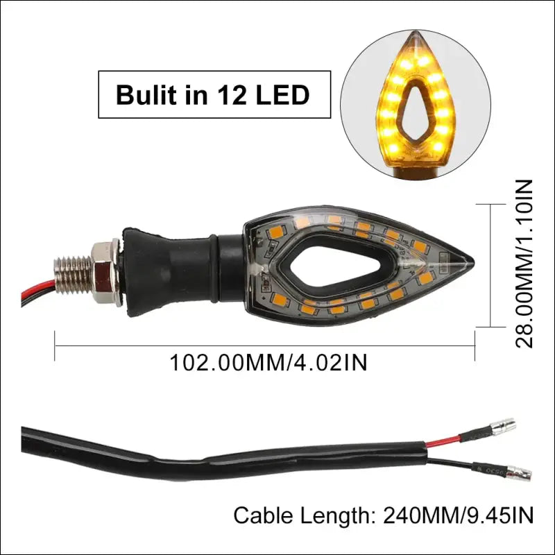 Honda CBR 500 R Blinker (1 Paar = 2 stk.) - 4Pcs