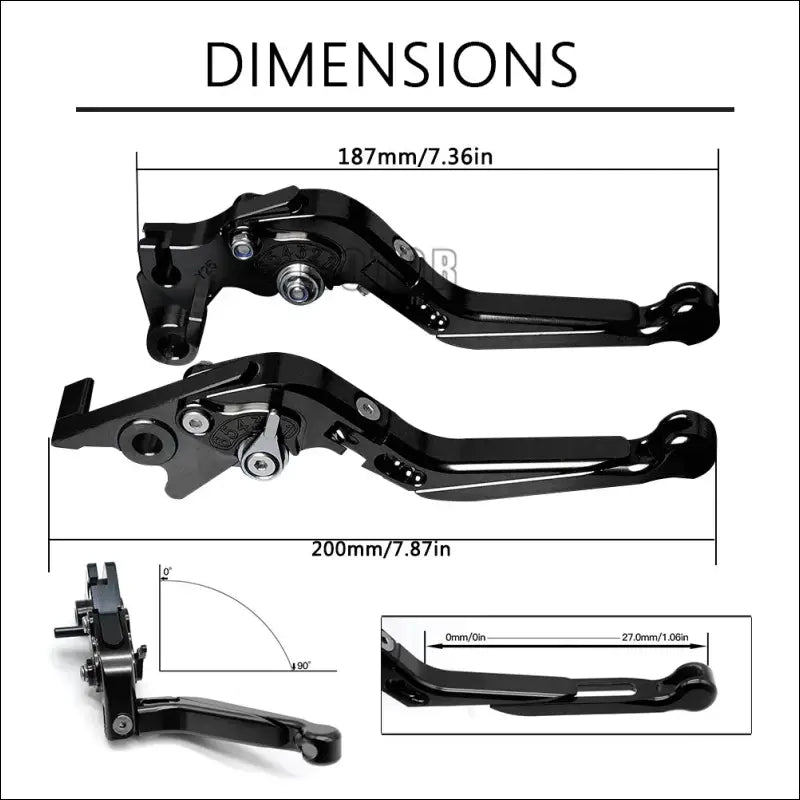 Honda CBR600F/CBR600RR Brems-Kupplungshebel