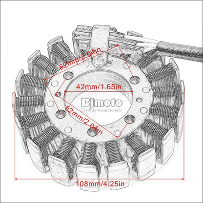 Honda CBR600RR 2003-2006 Lichtmaschine / Limaregler