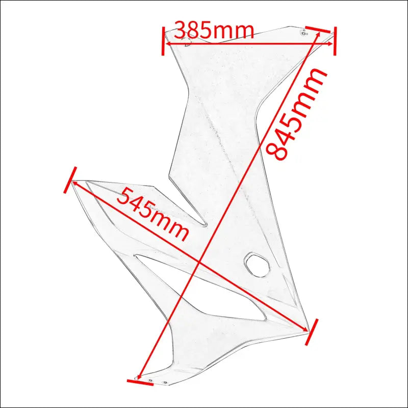 Honda CBR650R 2019-2023 Seitenverkleidung