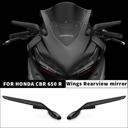Honda CBR650R Blau CNC Aluminium Rückspiegel Anti Blend - CBR650R