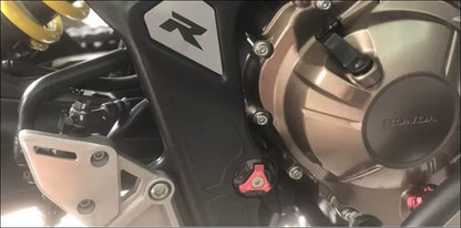 Honda CBR650R CB650R Rahmenverkleidung 2018-2023 Silber - silvery / Standort