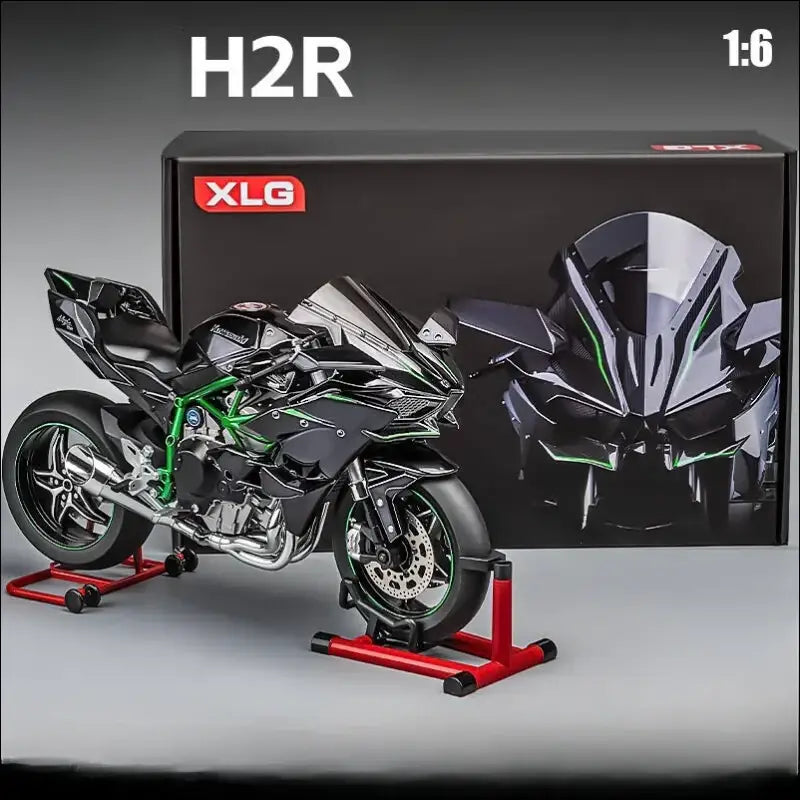 Kawasaki H2R Motorradmodell 16 - 1 6 H2R Gift Box