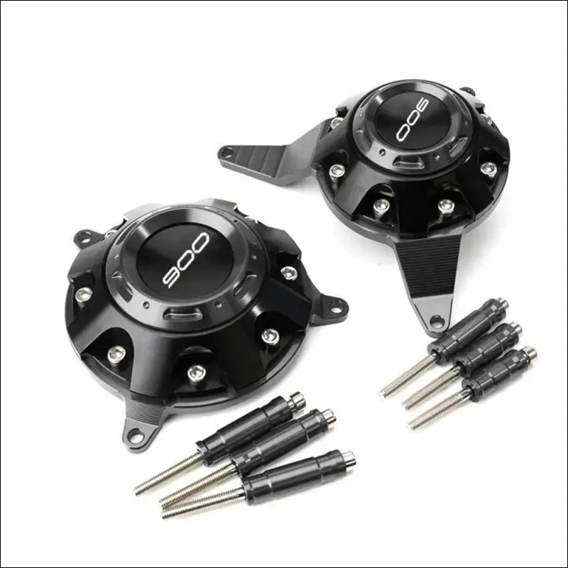 Kawasaki Z900 Motorschutz Set Hochwertige CNC Gefräste Optimaler Schutz - Grey-900