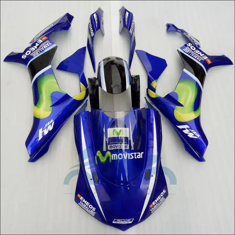 Lackiertes Motorrad Fairing für Yamaha YZF-R1 (2015-2019) | ABS Kunststoff Karosserie in Schwarz & andere Farben - NO.3